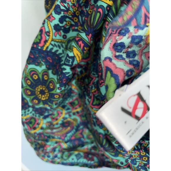 America & Beyond Dress M Beachwear Swim Cover Up Boho - Picture 9 of 12